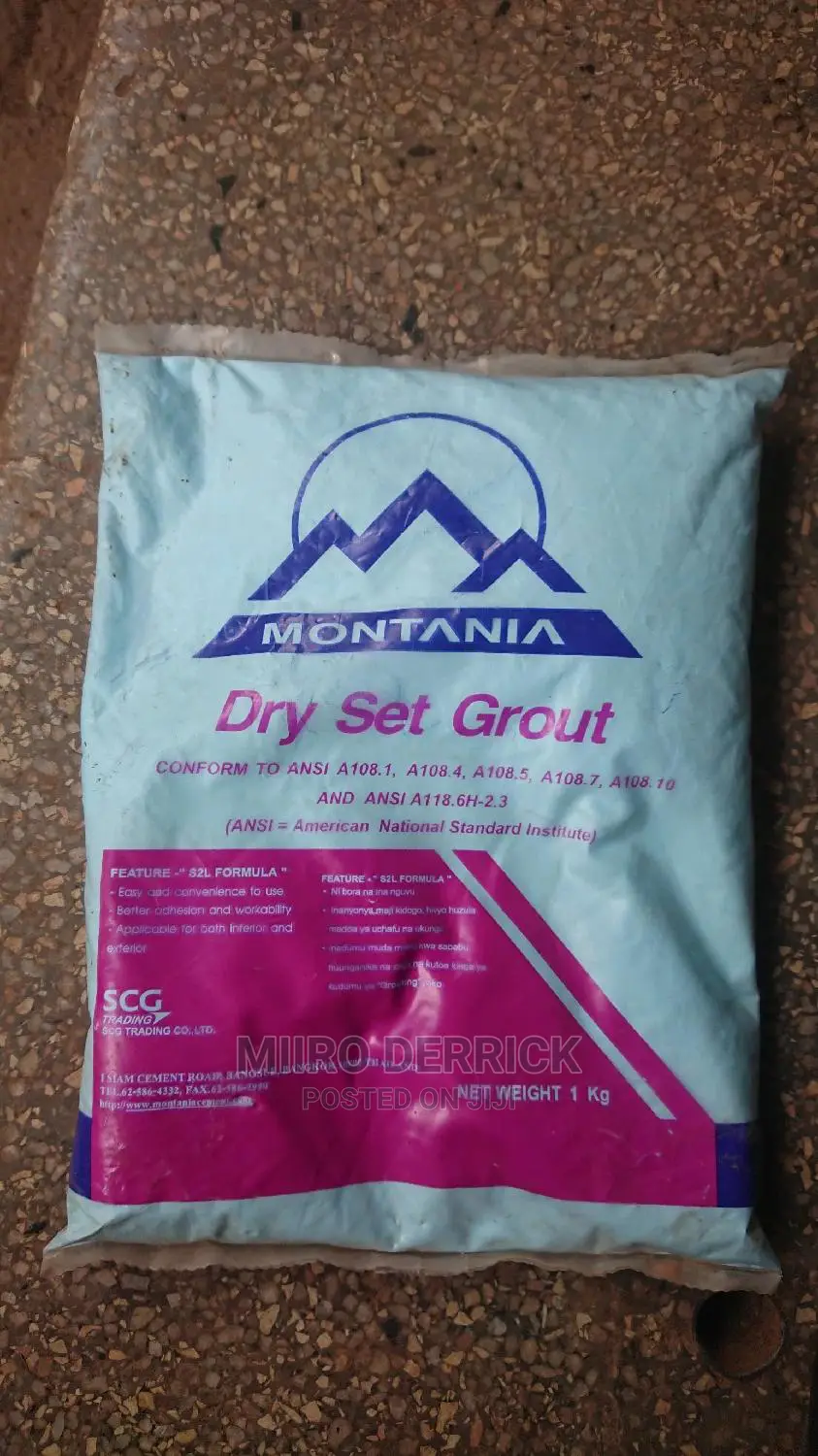 Water Proof Cement and Coloured Grout