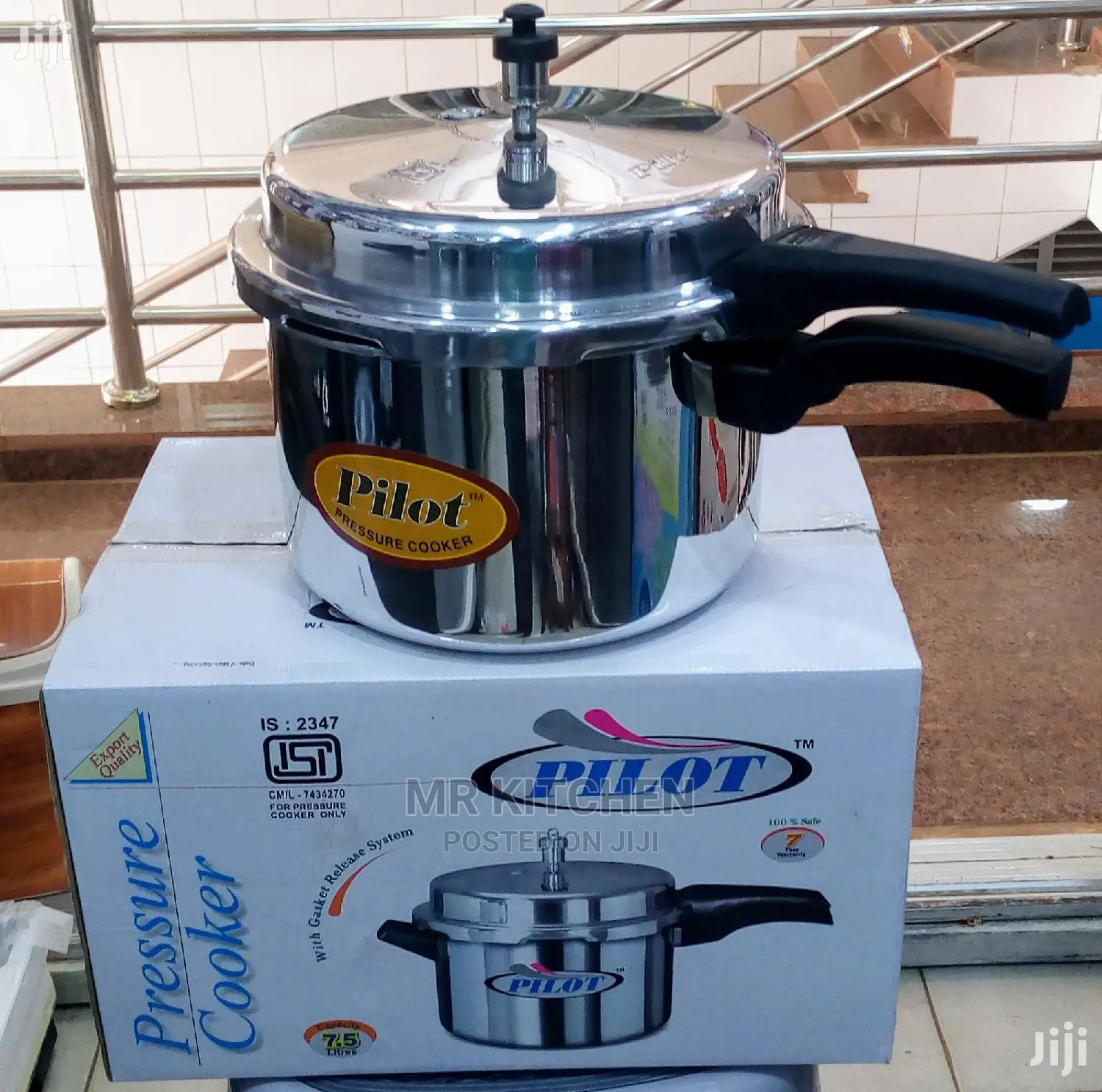 Pilot Pressure Cooker(7.5litres)