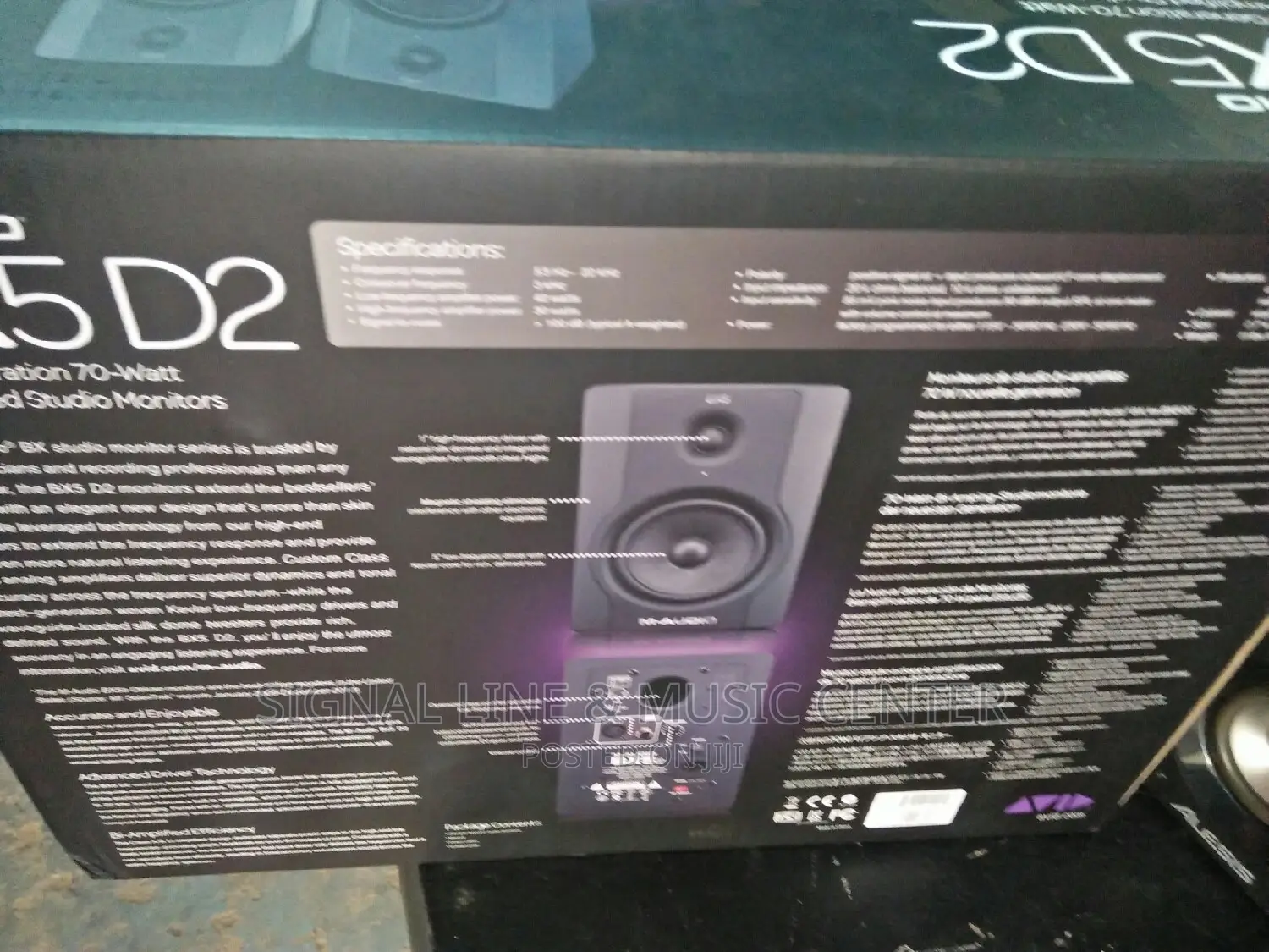 M-Audio Bx5 D2 Studio Monitors
