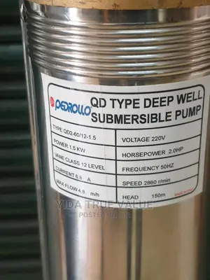 Pedrollo Submersible Water Pump 150m