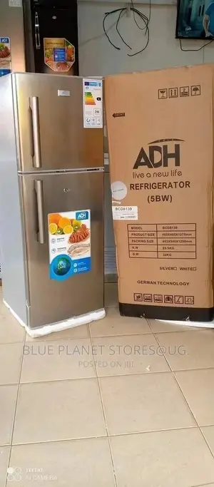 ADH 158litres Double Door Refrigerators || Silver Colour.