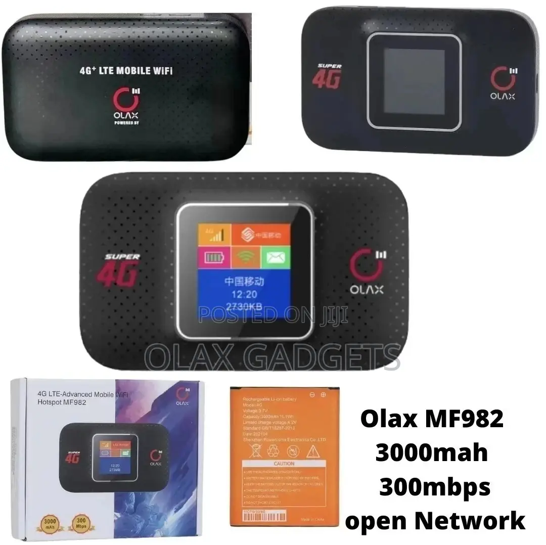 Olax 4g+ Unlocked Mobile Mifi 3000mah Battery - Lycamobile