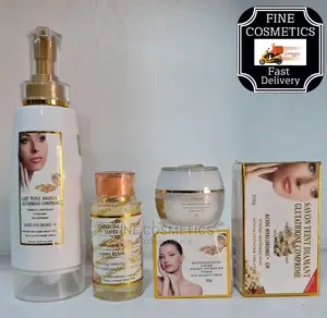 ORIGINAL Glutathione Comprime Strong Whitening Set of 4pcs