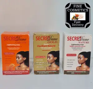 Secret Dame Soap Carrot, Gold + Nature for Clear Bright Skin