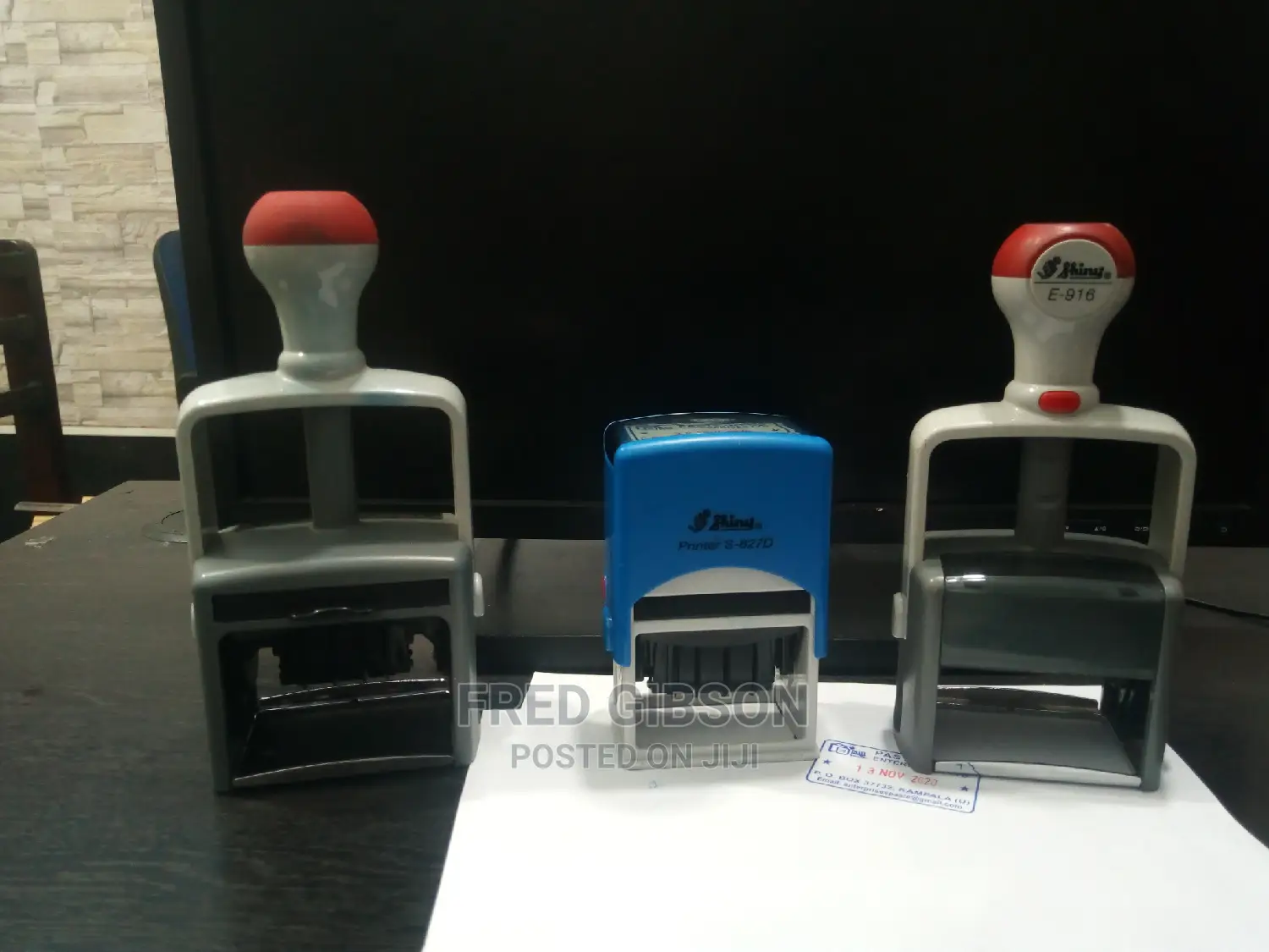 Self Inking Stamps With Dater