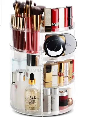 Rotating Makeup Organizer