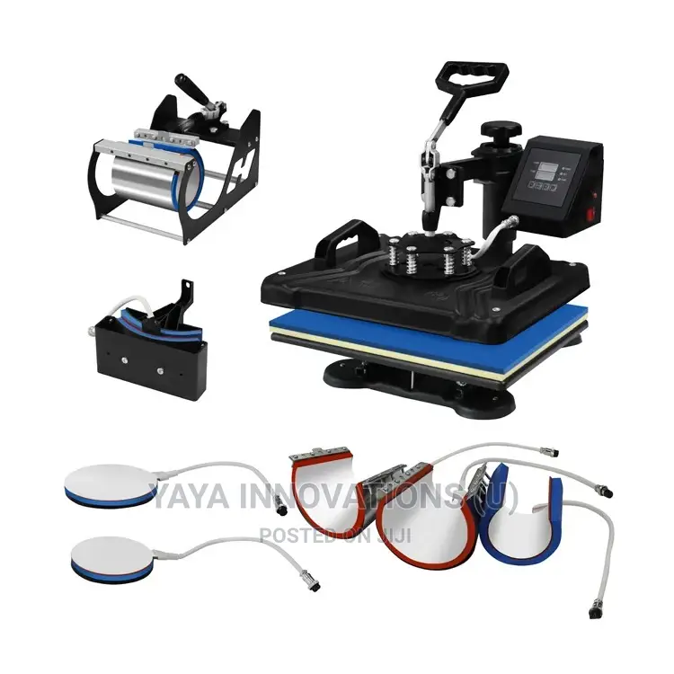 Multifunctional Combo Press on T-Shirt Heat Press Machine