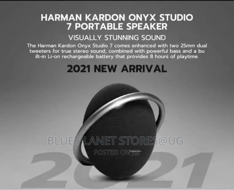 Harman Kardon Onyx Studio 7 Bluetooth Wireless Speaker.