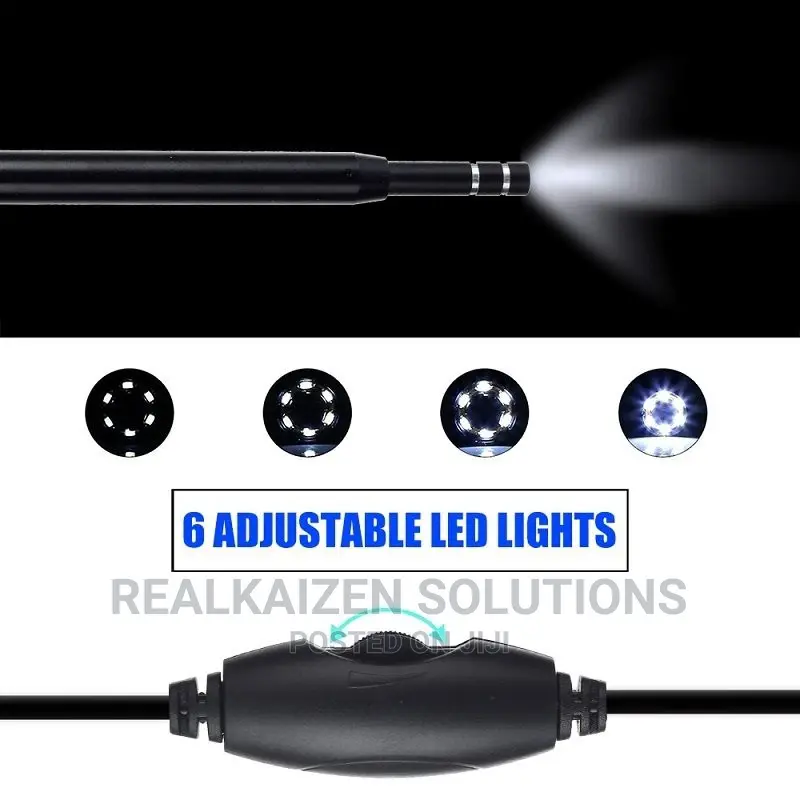 3in1 Visual Ear Cleaning Endoscope Camera Borescope Otoscope