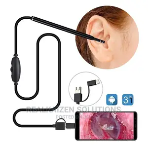 3in1 Visual Ear Cleaning Endoscope Camera Borescope Otoscope