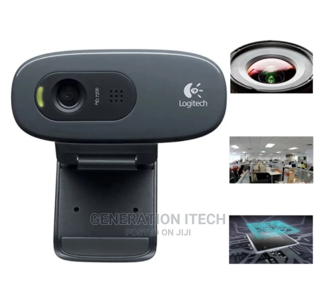 Original Logitech C270 Hd Webcamera -720p