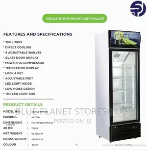 SPJ 355litres Showcase/Display Chiller/Refrigerators
