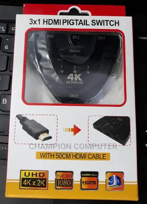 3in1 4K HDMI Switch Ultra HD Auto for DVD TV Box TV Ps3