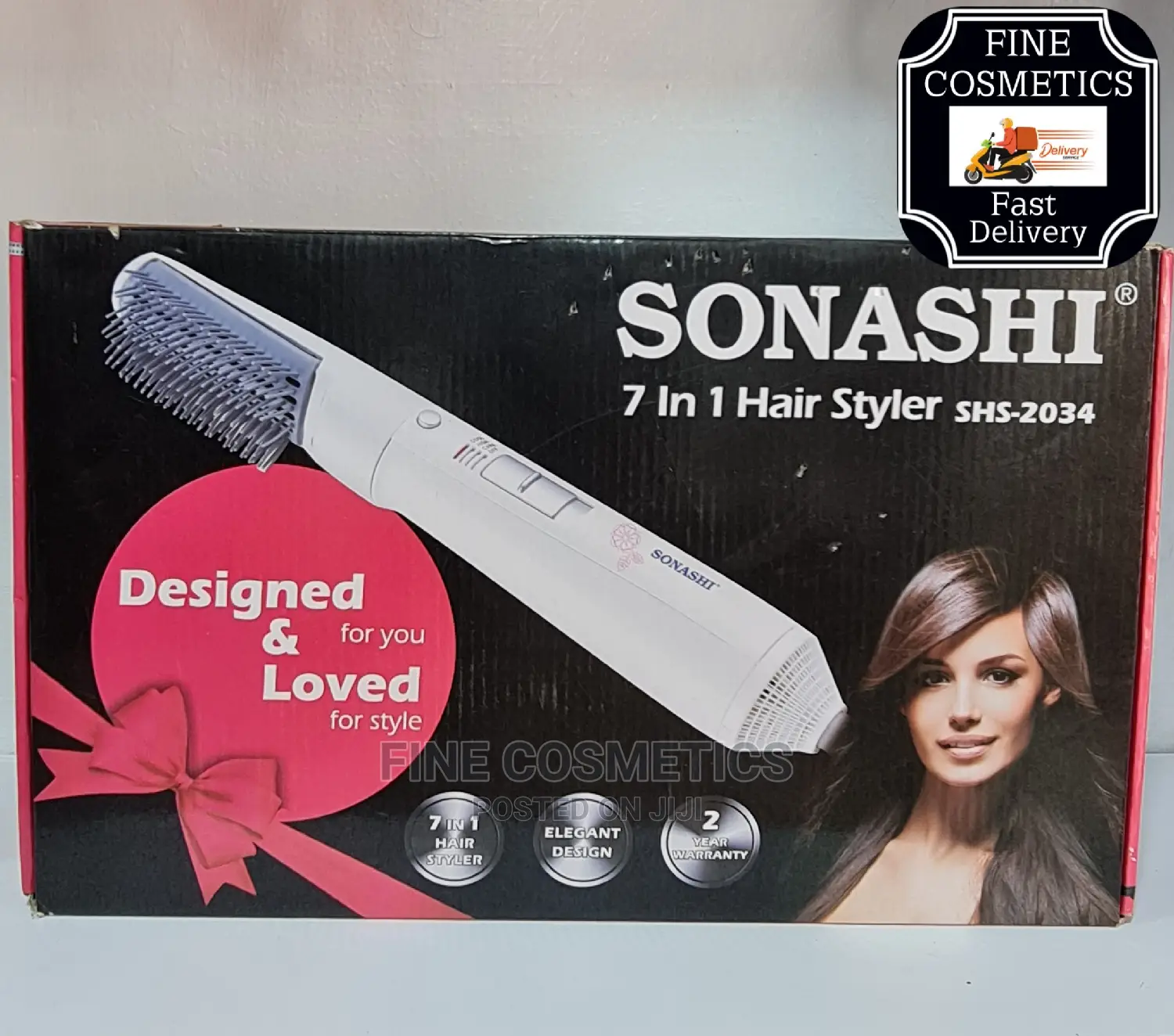 SONASH 7 in 1 Hair Styler, Multi Function Electric Combs