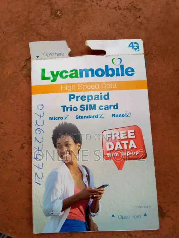 Lycamobile Simcards
