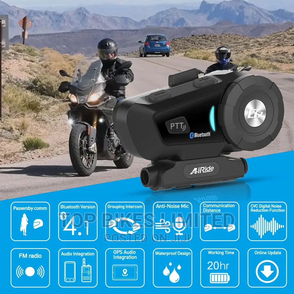 Airide Bluetooth Intercom Device
