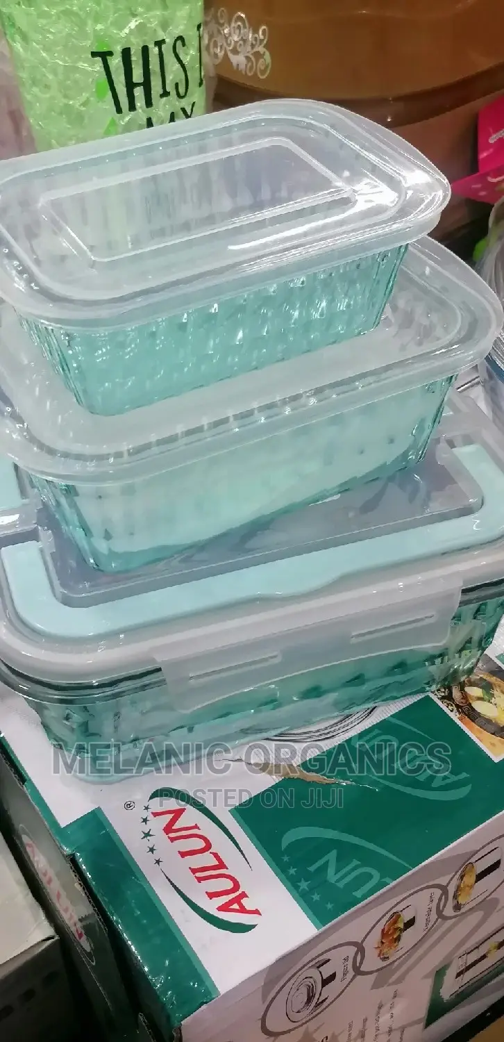 Melamine 3 Piece Fridge Storage Containers
