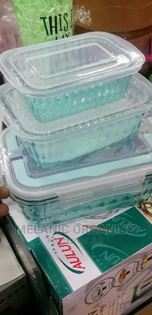 Melamine 3 Piece Fridge Storage Containers