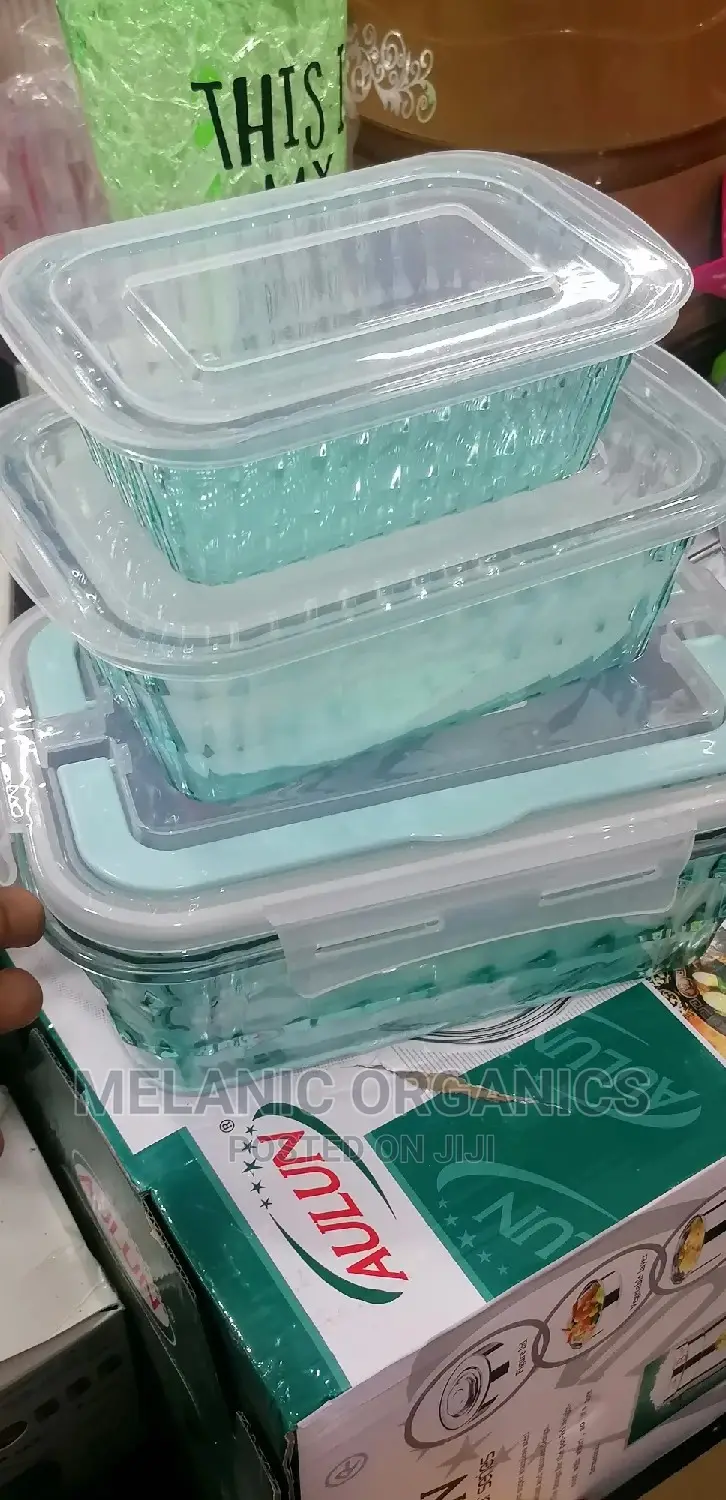 Melamine 3 Piece Fridge Storage Containers