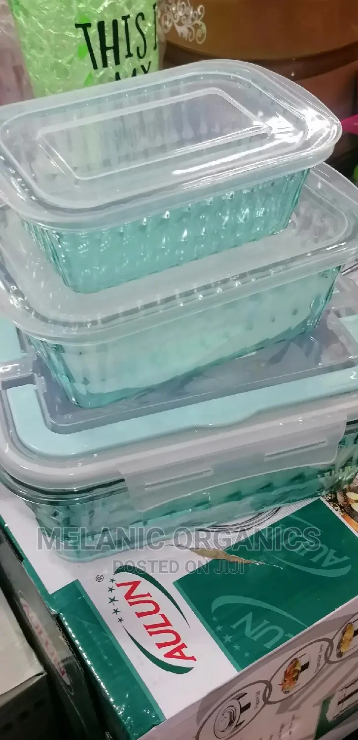 Melamine 3 Piece Fridge Storage Containers