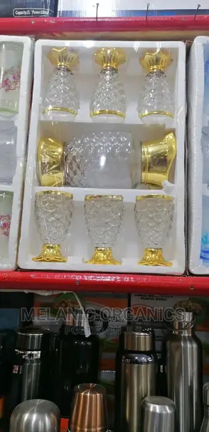 Water Set 1 Jug and 6 Glasses