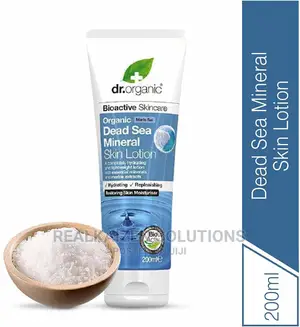 UK Dr Organic Dead Sea Mineral Skin Lotion 200ml
