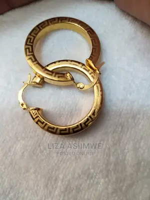 Authentic Versace And Unique Earrings (Fair Price)