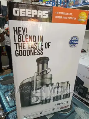 4in1 Geepas Blender Extractor Juicer
