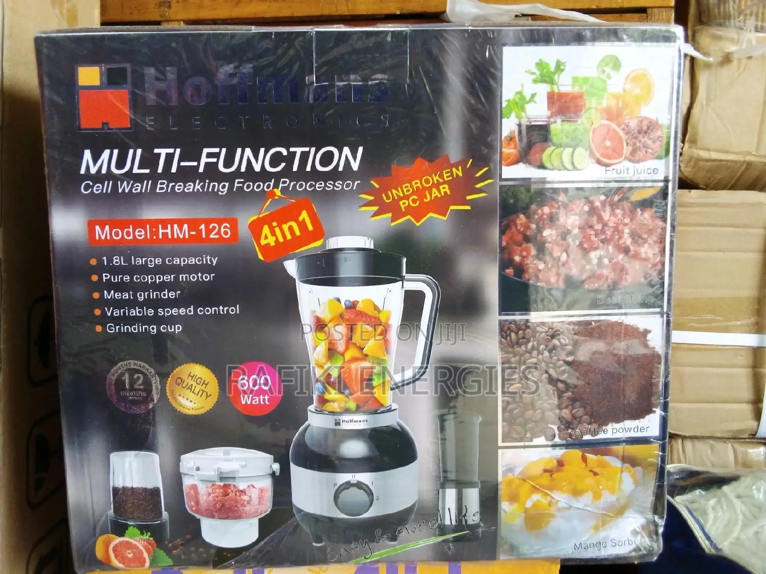 Hoffmans 4 in 1 Blender