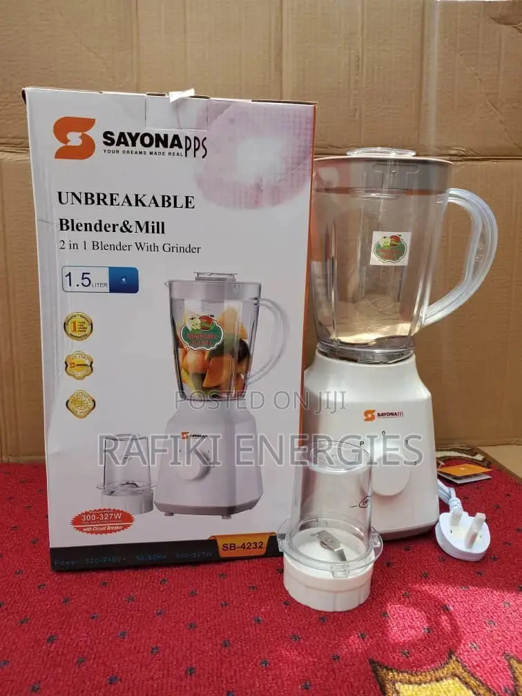 Sayona 2 in 1 Blender