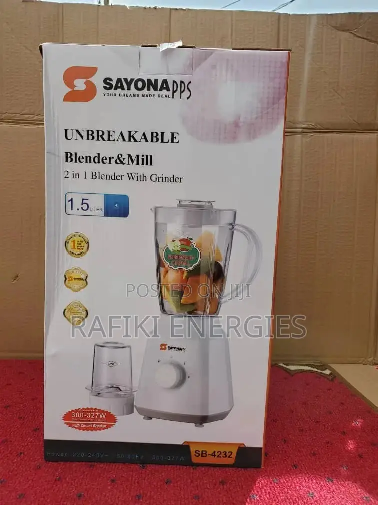 Sayona 2 in 1 Blender