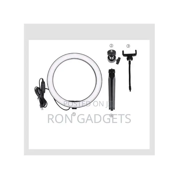 10 Inch Ring Light With Table Stand