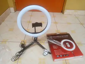 10 Inch Ring Light With Table Stand