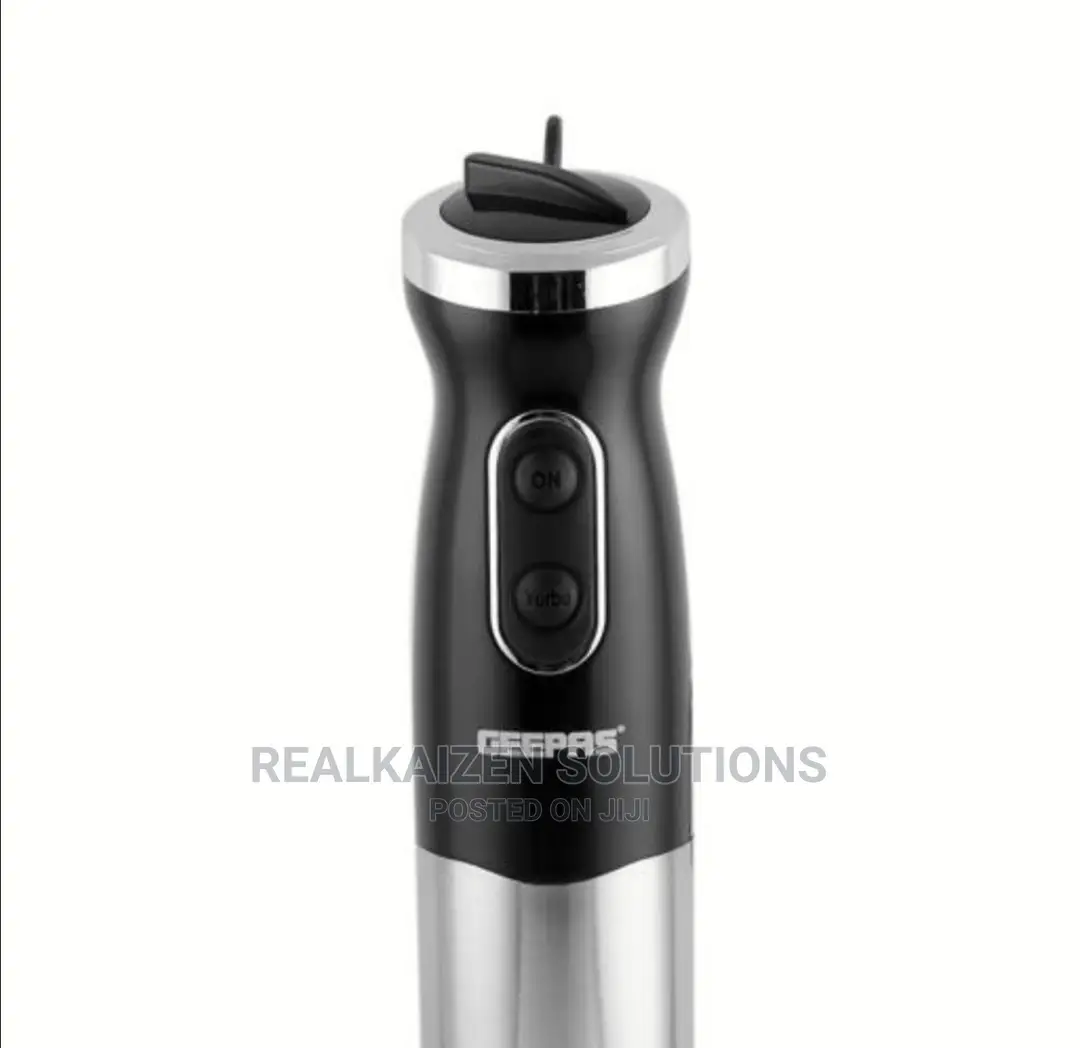 Geepas 600ml Portable Personal Multi Hand Blender 500W