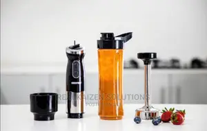 Geepas 600ml Portable Personal Multi Hand Blender 500W