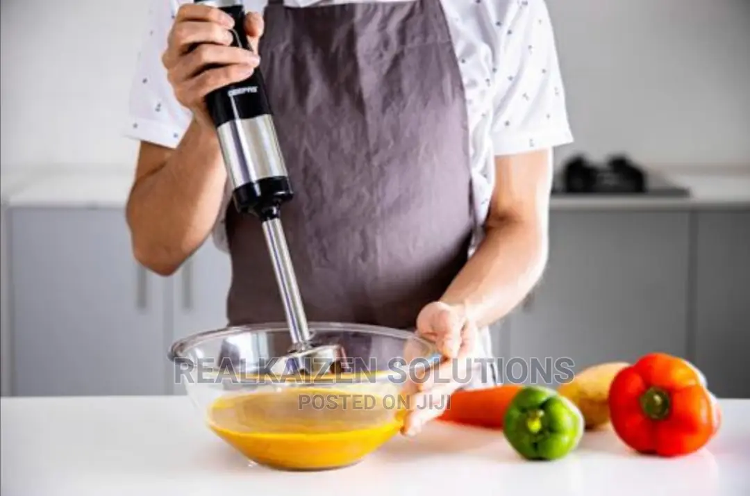 Geepas 600ml Portable Personal Multi Hand Blender 500W