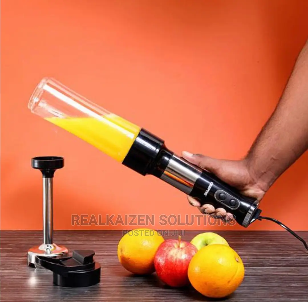 Geepas 600ml Portable Personal Multi Hand Blender 500W
