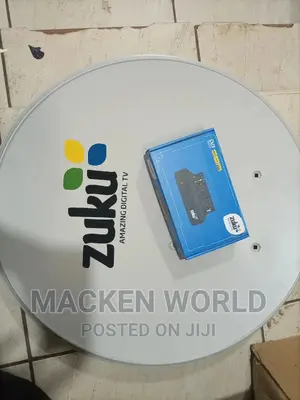 Zuku Full KIT Dish,Decoder,Remote
