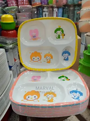 Malamine Kid Plate(6pieces)