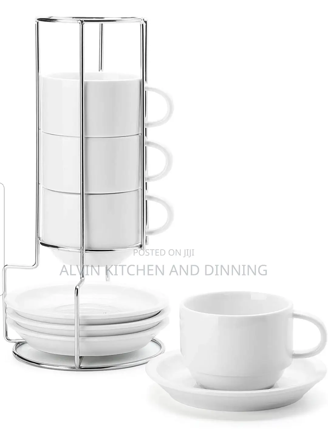 12 Pieces Cappuccino Cups With Saucers