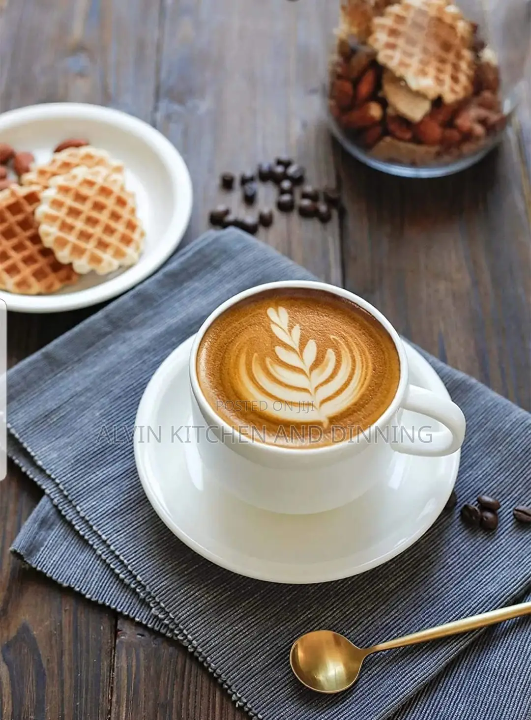 12 Pieces Cappuccino Cups With Saucers