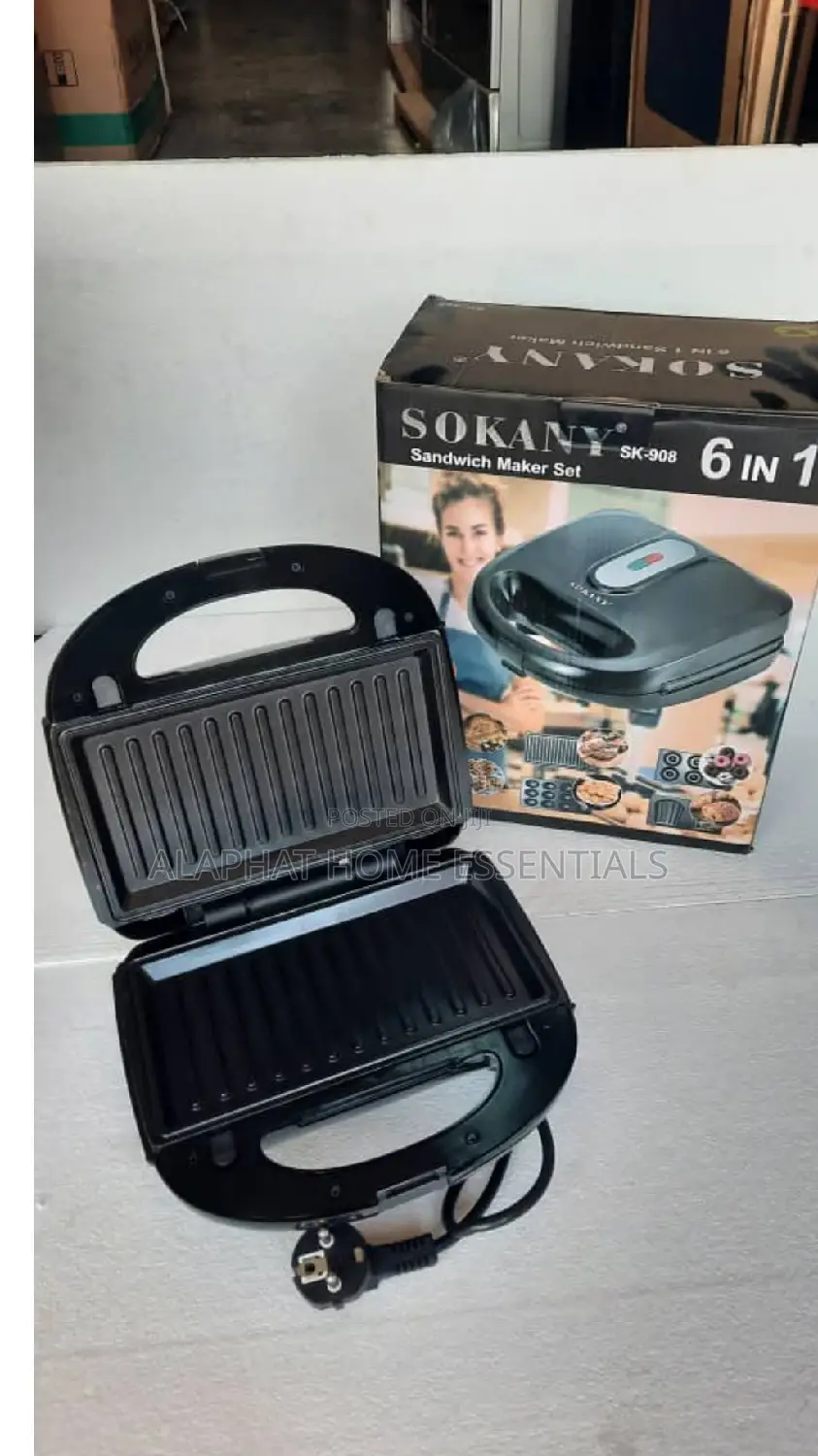 Sokany 6 in 1 Sandwich Maker