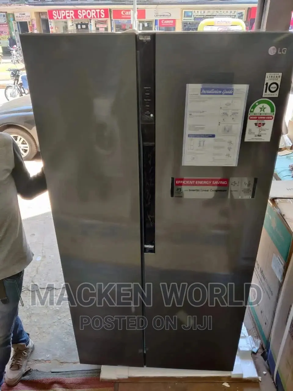 Side by Side LG Fridge