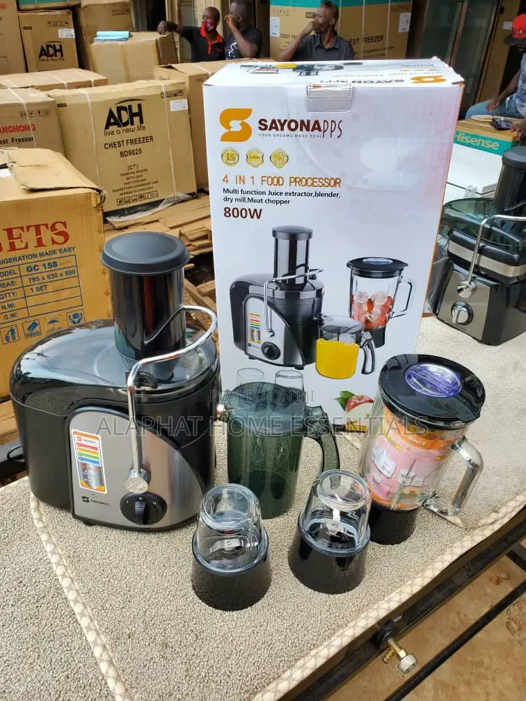 Sayona 4 in 1 Food Processor
