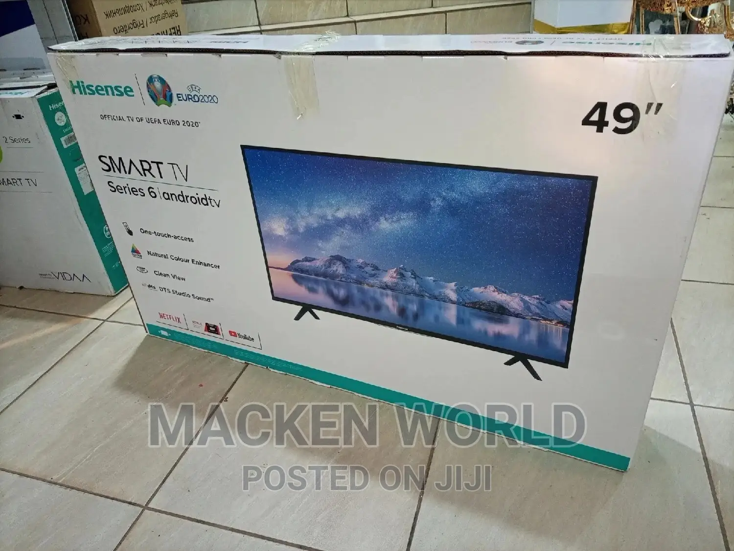 49 Hisense Smart Android New