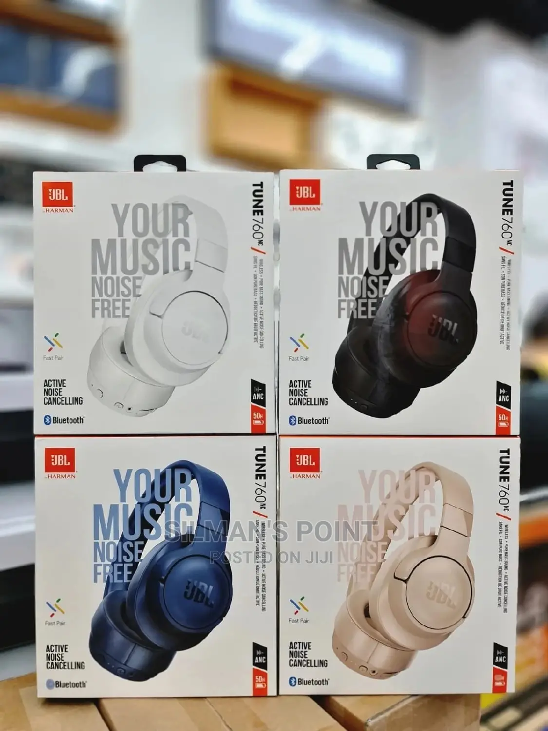 Jbl Tune 760nc Wireless Headphones