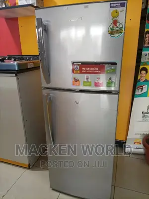 200L Geepas Double Door Fridge