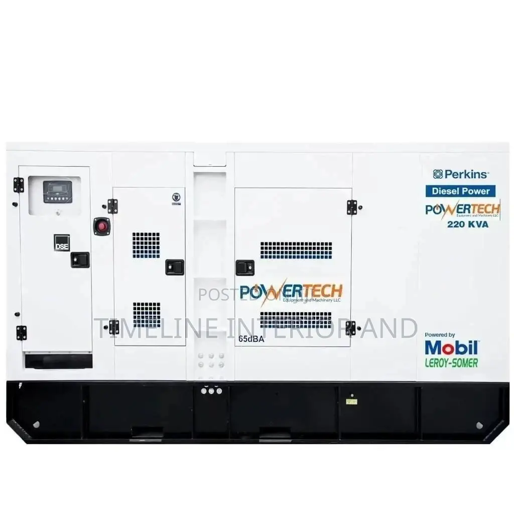 200kw Silent UKKMS Perkins Diesel Generators.