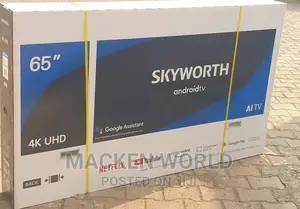 65" Skyworth Android 4k Brand New