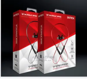 100% Original Intex Wireless Bluetooth Neckband With Superb